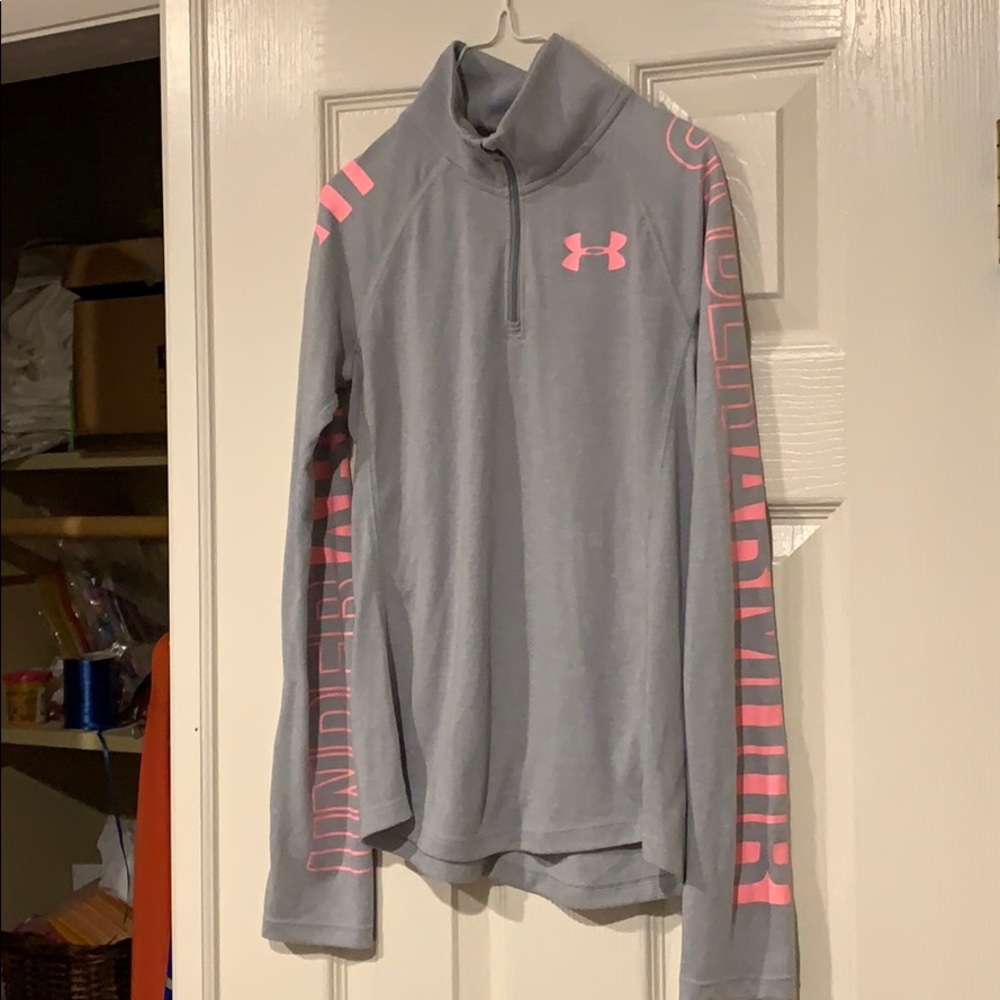 Long sleeve Under Armour Heat Gear 1/4 zip.